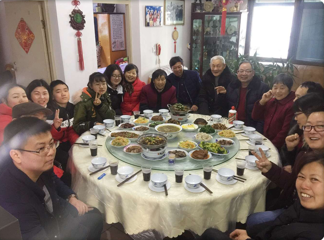 除夕夜，四代同堂過新年。（當陽公司生產企劃部  張燕）.jpg